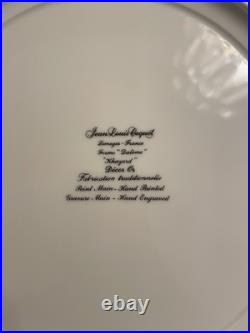 Jean-Louis Coquet Limoges France Khazard Gold Charger Plate
