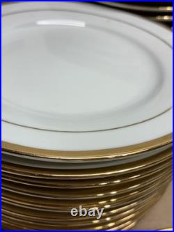 Jingdezhen China Gold Trim Set Service For 12 65 Piece