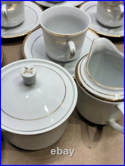 Jingdezhen China Gold Trim Set Service For 12 65 Piece