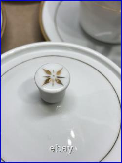 Jingdezhen China Gold Trim Set Service For 12 65 Piece