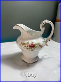 Johann Haviland Moss Rose Bavaria Germany 86pc China Set Plates Bowls Tea Platte