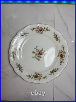 Johann Haviland Moss Rose Bavaria Germany 86pc China Set Plates Bowls Tea Platte