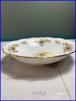 Johann Haviland Moss Rose Bavaria Germany 86pc China Set Plates Bowls Tea Platte