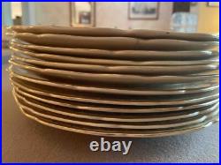 Johnson Brothers Victorian gold china set 12 Dinner Plates