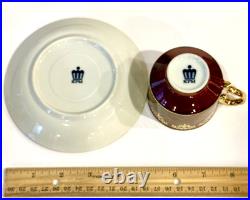 KPM German Porcelain Demitasse Coffee Tea Set Teapot Sugar Creamer 6 Cups Gilded KPM German Porcelain Demitasse Coffee Tea Set Teapot Sugar Creamer 6 Cups Gilded