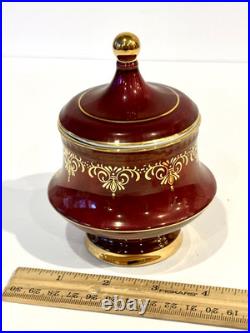 KPM German Porcelain Demitasse Coffee Tea Set Teapot Sugar Creamer 6 Cups Gilded