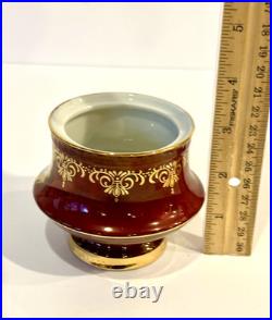 KPM German Porcelain Demitasse Coffee Tea Set Teapot Sugar Creamer 6 Cups Gilded