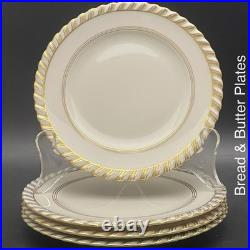 K&A Krautheim 24Kt Gold La Princesse 20pc for 4 Dinnerware 1949 Made in Germany