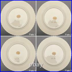K&A Krautheim 24Kt Gold La Princesse 20pc for 4 Dinnerware 1949 Made in Germany