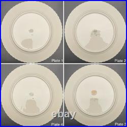K&A Krautheim 24Kt Gold La Princesse 20pc for 4 Dinnerware 1949 Made in Germany