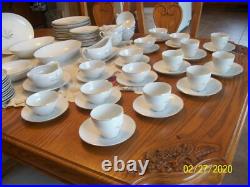 Kaysons China Rhapsody 1961 Vintage Dinnerware Bell Floral 98 Piece Grouping