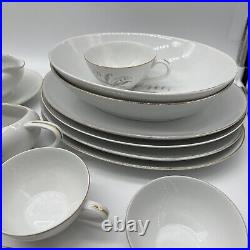 Kaysons Fine China Golden Rhapsody 1961 with Gold Trim - 36 pieces