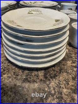 Korona Fine Porcelain China Gold Rimmed Poland Made