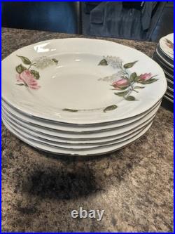 Korona Fine Porcelain China Gold Rimmed Poland Made
