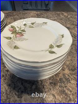 Korona Fine Porcelain China Gold Rimmed Poland Made
