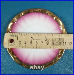 Kunst-Palette Regnitzlosau Bavaria K&T Porcelain Tea Set 22k Gold Pink
