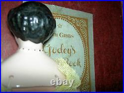 LARGE 1946 china RUTH GIBBS Godey's Lady, Little Women 12 doll withgold shoes