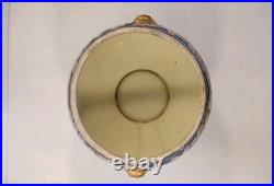 LARGE Chinese Porcelain Covered Tureen Bowl Yongzheng Mark Gilt Foo Dog Handles