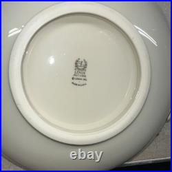 LENOX China AUTUMN Gold Covered Vegetable Dish Bowl With Lid Multicolored