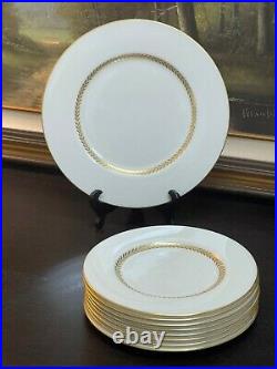 LENOX China IMPERIAL P-338 10 ½ Dinner Plate Gold Laurel Leaf