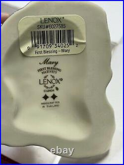 LENOX FIRST BLESSING NATIVITY SET HOLY FAMILY MARY JOSEPH and JESUS MINT IN BOX