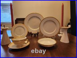 LENOX Flawless China Tuxedo Pattern 60 Pieces