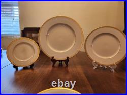 LENOX Flawless China Tuxedo Pattern 60 Pieces