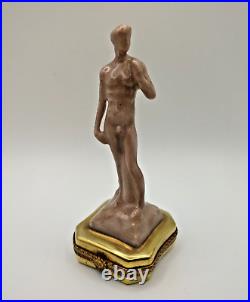 LIMOGES French Porcelain David Statue 5/500