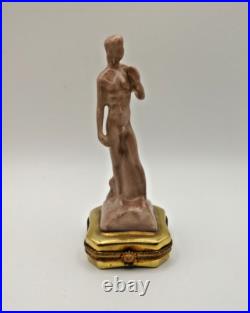 LIMOGES French Porcelain David Statue 5/500