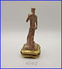 LIMOGES French Porcelain David Statue 5/500