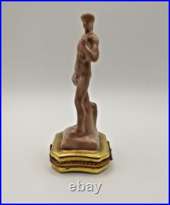 LIMOGES French Porcelain David Statue 5/500