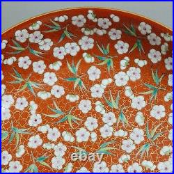 L Beautiful Chinese famille rose porcelain gilded plates