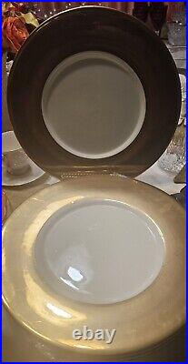 Lenox 12-7/8 Eternal Ivory & Gold Charger Plates (4) SKU#1-020-1019-0
