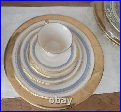 Lenox 12-7/8 Eternal Ivory & Gold Charger Plates (4) SKU#1-020-1019-0