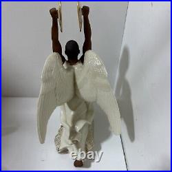 Lenox Amari Angel Of Strength African American Collection Figurine Porcelain