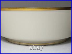 Lenox China ETERNAL Gold Covered Dimension Collection Casserole Dish WithLid