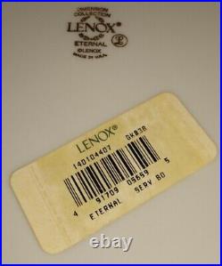 Lenox China ETERNAL Gold Trim 3 Pasta BOWL +2 & Gravy Boat All MINT New withTags