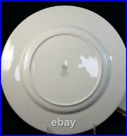 Lenox China LOWELL 2 Dinner Plates Gold Back Stamp GOOD CONDITION