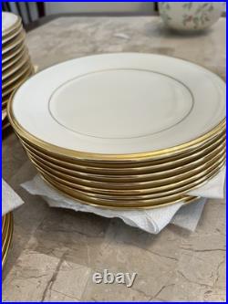 Lenox Dimension Collection Eternal 12 Dinner Plates And 9 Salad Plates