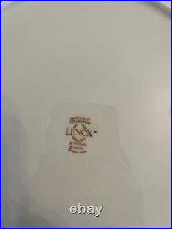 Lenox Dimension Collection Eternal 12 Dinner Plates And 9 Salad Plates