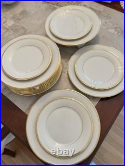 Lenox Dimension Collection Eternal 12 Dinner Plates And 9 Salad Plates