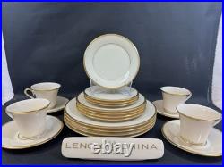 Lenox Eternal Bone China(Set of 4)5 Pc Place Setting1st Quality20 PieceUSA