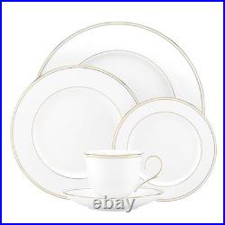 Lenox Federal Gold Bone China 5 Piece Place Setting, White 100191602
