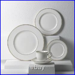 Lenox Federal Gold Bone China 5 Piece Place Setting, White 100191602