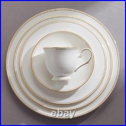 Lenox Federal Gold Bone China 5 Piece Place Setting, White 100191602