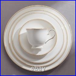 Lenox Federal Gold Bone China 5 Piece Place Setting, White 100191602