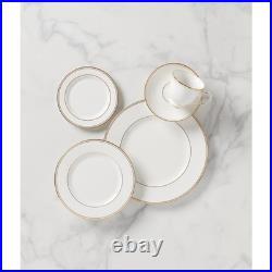Lenox Federal Gold Bone China 5 Piece Place Setting, White 100191602