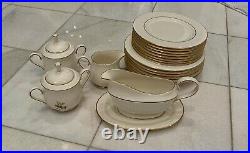 Lenox Fine China Courtyard Gold American Home Collection