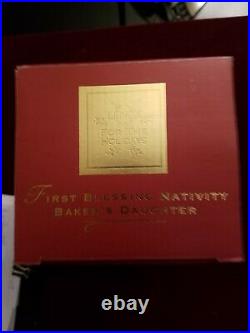Lenox First Blessing Nativity Bakers Daughter Figurine Mint In Original Box 2008