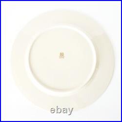 Lenox Georgetown Pattern Charger Service Plate Navy Blue Gold & Ivory Mint